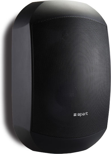 Apart Audio MASK6 (Τεμάχιο) Παθητικό Επιτοίχιο Ηχείο 150W (Τεμάχιο) 19x19x32.8εκ. Μαύρο MASK6CTB