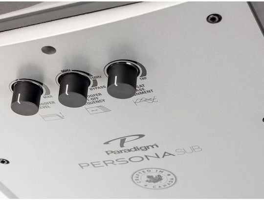 Paradigm Persona SUB Aktiv Subwoofer mit Lautsprecher 8" 1700W Silber