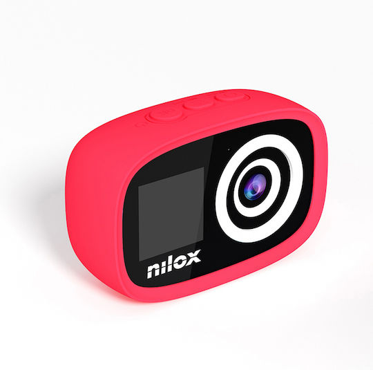 Nilox NXACKIDSRED Cameră Foto pentru Copii 12MP Roșie