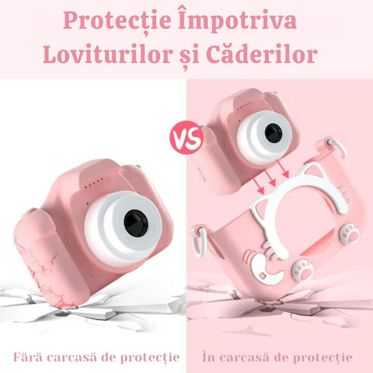 Children's Camera 40MP Pink