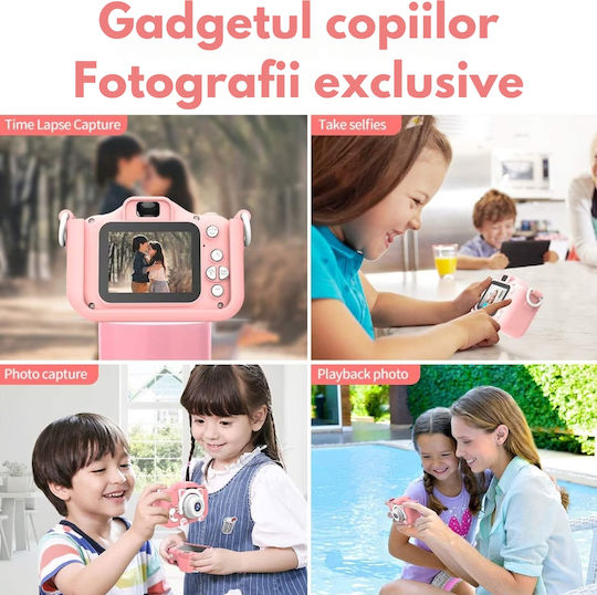 Children's Camera 40MP Pink