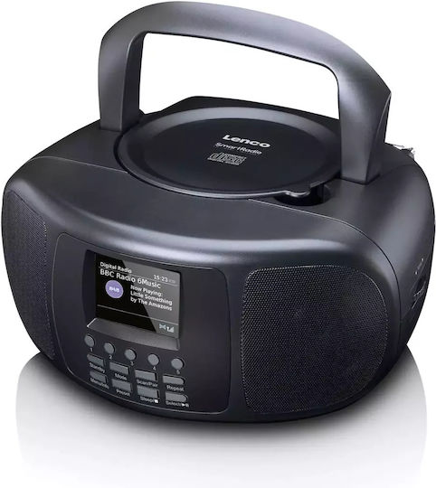 Lenco Sistem Portabil Cu Radio Negru