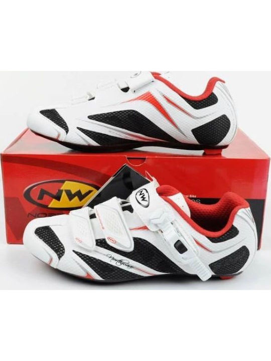 Γυναικεία Χαμηλά Παπούτσια Ποδηλασίας Λευκά