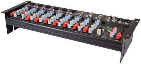 Citronic CSR-63 170.809UK Самоусилващ Аналогов Комбайнер 9 канала с Фантомно захранване & 2 XLR входове & Блутут