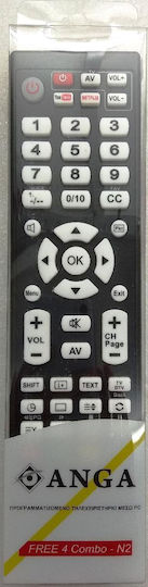 Anga Universal Remote Control 334-142 for Τηλεοράσεις
