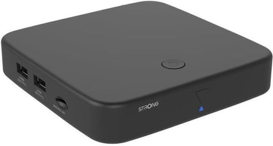 Strong TV Box Strong Srt 420 4K UHD with WiFi USB 2.0 2GB RAM and 8GB Storage Space with Operating System Android 11.0 and Google Assistant