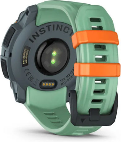 Garmin Instinct 3 AMOLED Aluminium 45mm Waterproof Smartwatch with Heart Rate Monitor (Neo Tropic with Neo Tropic Band)