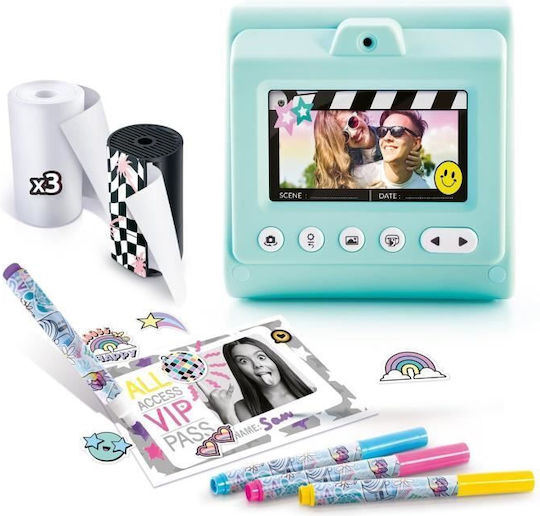 Canal Toys PHOTO CREATOR Kinderkamera mit Thermodruck Mehrfarbig