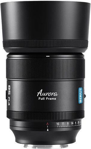 Sirui Full Frame Φωτογραφικός Φακός Sirui Aurora 85mm f/1.4 Lens Σταθερός για Sony E Mount Μαύρος