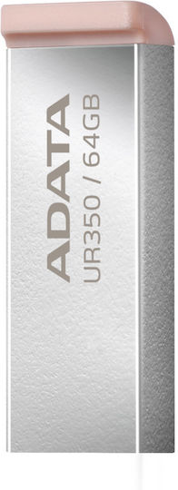 Adata 64GB USB 2.0 Стик Сребрист
