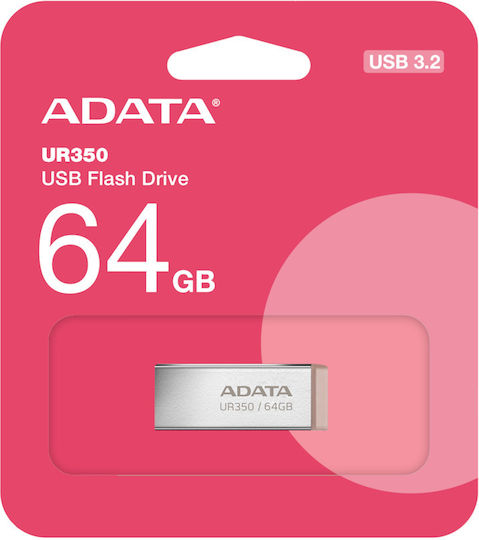 Adata 64GB USB 2.0 Стик Сребрист