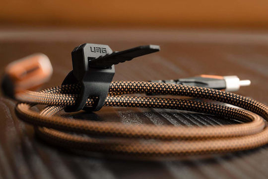 UAG USB 3.2 Video Kabel USB-C männlich - USB-C 240W PD Orange 0,75m