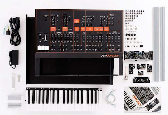 Korg Synthesizer ARP Odyssey DIY Kit με 37 Πλήκτρα Μαύρο