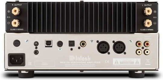 McIntosh MHA150 Schreibtisch Digital Kopfhörerverstärker 2 Kanäle mit DAC, USB und Jack 3.5mm