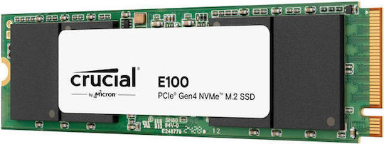 Crucial E100 Gen4 SSD 480GB τύπου M.2 με σύνδεση PCI Express 4.0 CT480E100SSD8