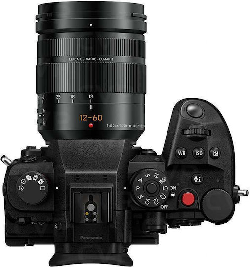 Panasonic Lumix GH7 Mirrorless Φωτογραφική Μηχανή Kit (Leica DG Vario-Elmarit 12-60mm F/2.8-4 Asph. Power OIS) Μαύρη