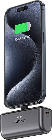 Acefast M9 USB-C Power Bank 5000mAh 20W Power Delivery Μαύρο