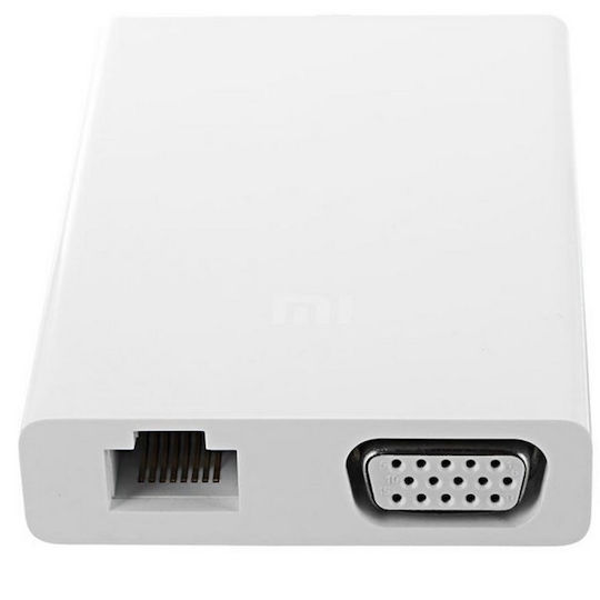Xiaomi ZJQ04TM USB-C / USB-A Docking Station με 4K Ethernet Λευκό
