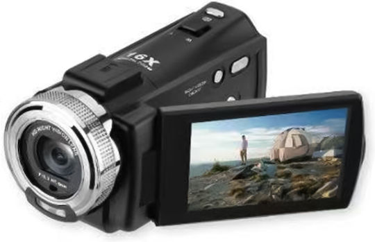 Andowl Видеокамера QDV16X Сензор CMOS Запис на Карта с памет с Екран 3" с USB 2.0