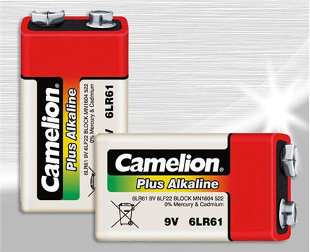 Camelion Alkaline Battery 9V 1pcs