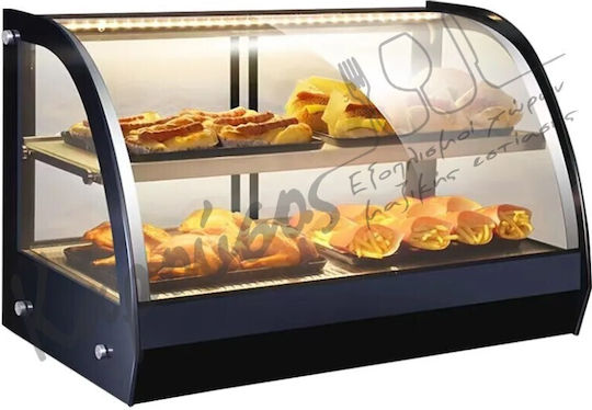 Karni Heated Display Cabinet 1200W W126xD52.5xH61cm