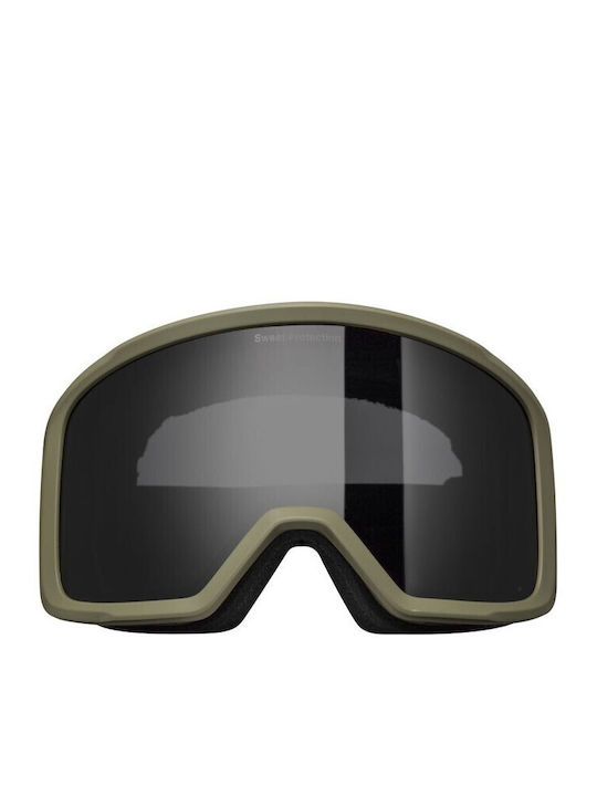 Sweet Protection Masca de schi și snowboard Pentru adulți Verde cu Lentilă în culoarea Verde