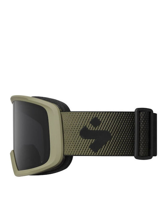 Sweet Protection Μάσκα Σκι & Snowboard Ενηλίκων Πράσινη με Φακό σε Πράσινο Χρώμα