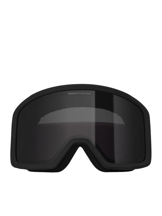 Sweet Protection Ski & Snowboard Goggles Kids Black with Lens in Black Color