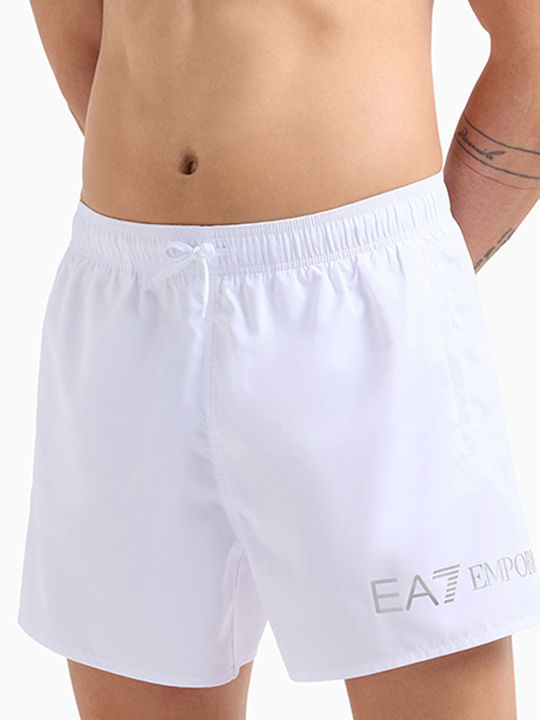 Emporio Armani Men's Swimwear Shorts White