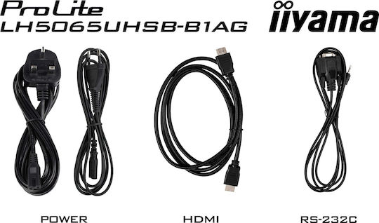 Iiyama LH5065UHSB-B1AG Digitale Anzeigetafel LCD VA 4K UHD 50 Zoll