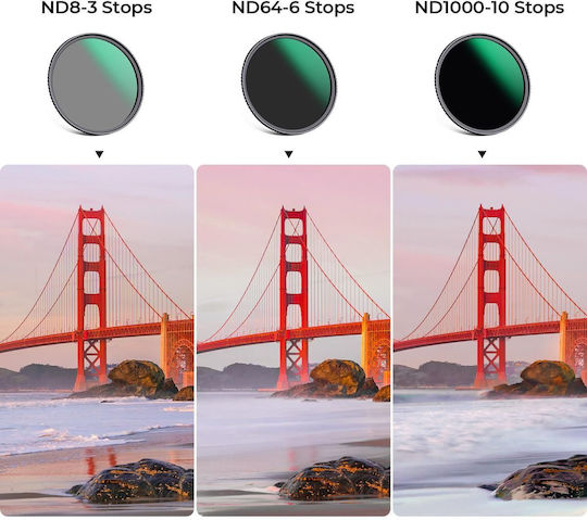 K&F Concept NDFilter Kit 52mm for Camera Lenses