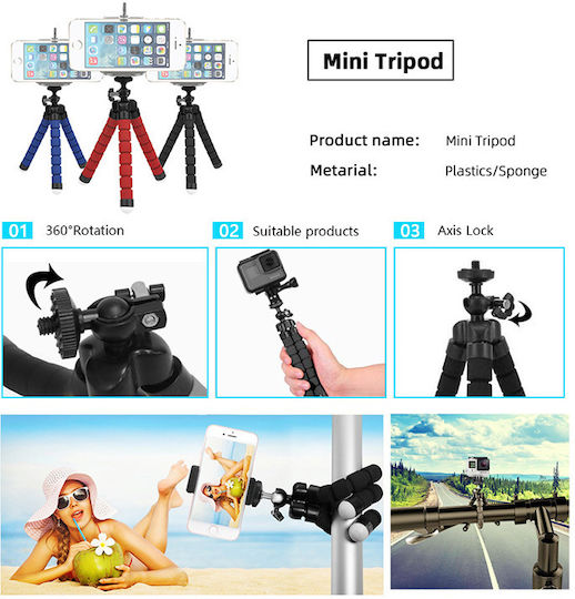 Комплект от 65 аксесоара Echopolis за екшън камери Dji Eken Gopro Insta360 Sjcam Fusion Hero 10 Hero 11 Hero 11 Mini Hero 12 Hero 2018 Hero 3 Hero 3+ Hero 4 Hero 4 Session Hero 5 Hero 5 Session Hero 6 Hero 7 Hero 8 Hero