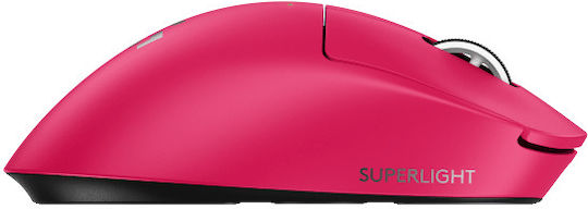Logitech G Pro X Superlight 2 Dex Ασύρματο Ποντίκι Ροζ