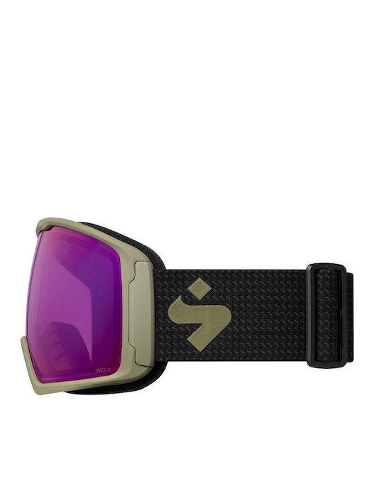 Sweet Protection Μάσκα Σκι & Snowboard Ενηλίκων Μωβ με Φακό σε Μωβ Χρώμα
