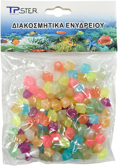 Tpster Aquarium Decorative Phosphorescent Stones Byg-80-g 80g 37677