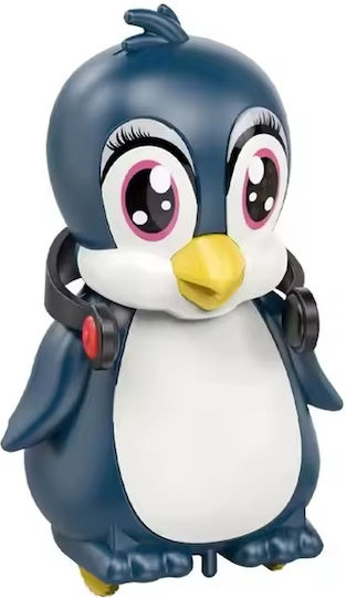 Set de 4 pinguini magnetici care merg și cântă pentru copii de 3 ani+ multicolori