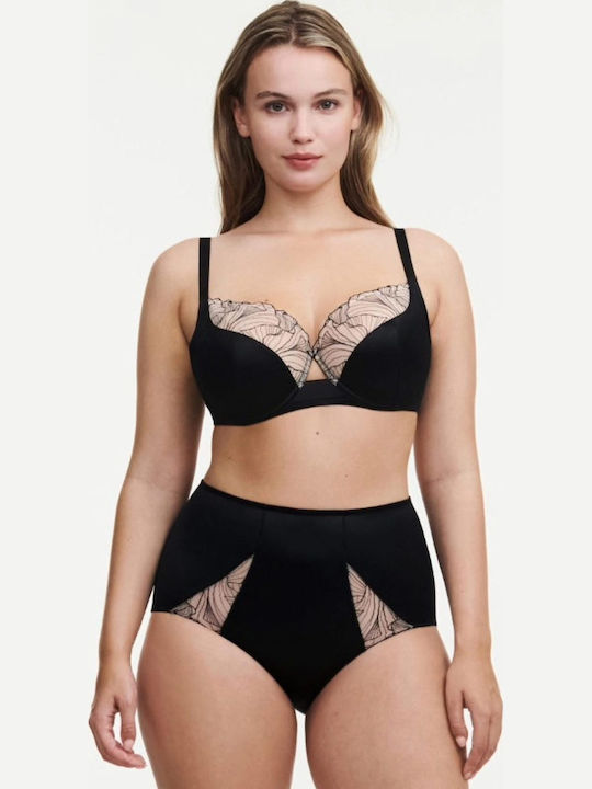 Black Sutien fără căptușeală cu Baloane