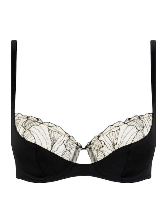Black Sutien fără căptușeală cu Baloane