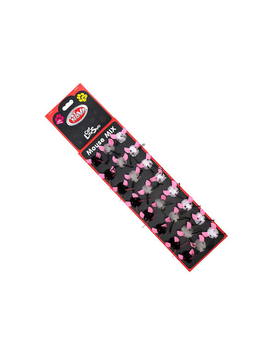 Pet Nova Katzenspielzeug Maus 4cm 3Stk