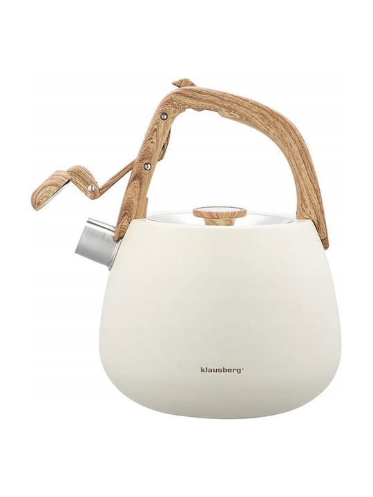 Klausberg Fierbător Inoxidabil Bej 2500ml