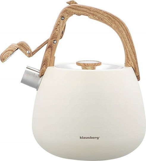 Klausberg Βραστήρας Ανοξείδωτος Μπεζ 2500ml