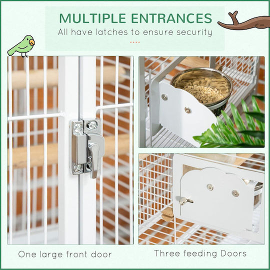 King Kong Cages Bird Cage With Toy 60x42x154cm