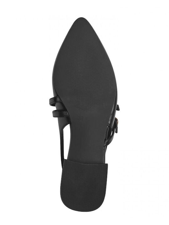 Pumps mit Riemchen Schwarz