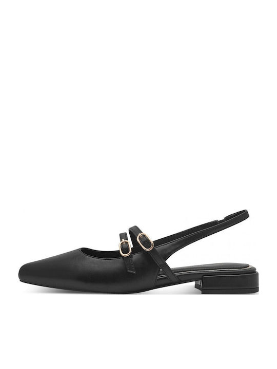 Pumps mit Riemchen Schwarz