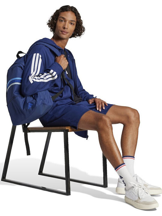 Essentials Linear Single Jersey Ανδρική Βερμούδα Μπλε