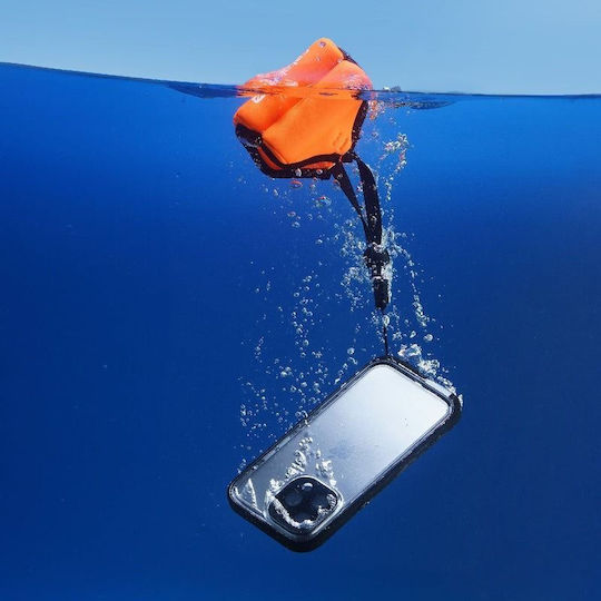 Catalyst Total Protection Back Cover Πλαστικό / Σιλικόνης 2mm με Λουράκι Αδιάβροχο Μαύρο (iPhone 16 Pro)
