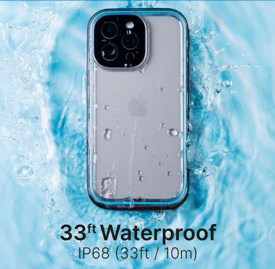 Catalyst Total Protection Back Cover Πλαστικό / Σιλικόνης 2mm με Λουράκι Αδιάβροχο Μαύρο (iPhone 16 Pro)