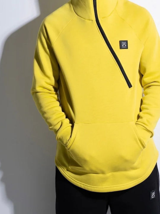 Vinyl Art Clothing Yellow with Hood