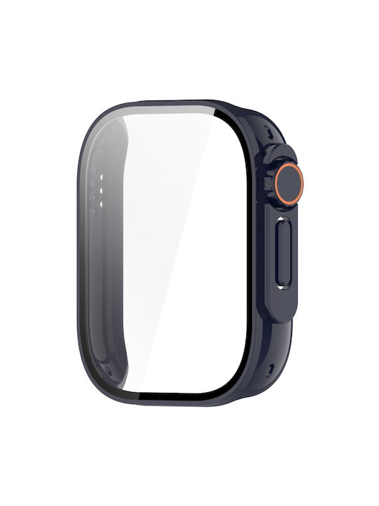 Tempered Film Пластмасов Калъф в Син цвят за Redmi Watch 5 Active