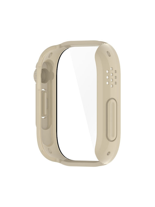 Tempered Film Plastic Case in White color for Redmi Watch 5 Active